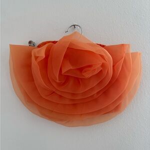 Elegant Orange Floral tube top